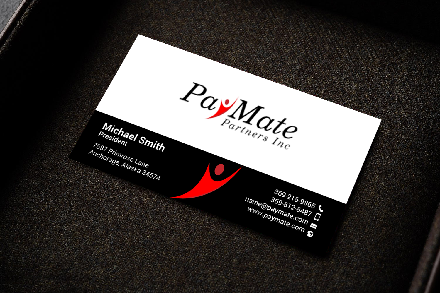 Business Card Design by chandrayaan.creative for PayMate Partners Inc | Design #22178185