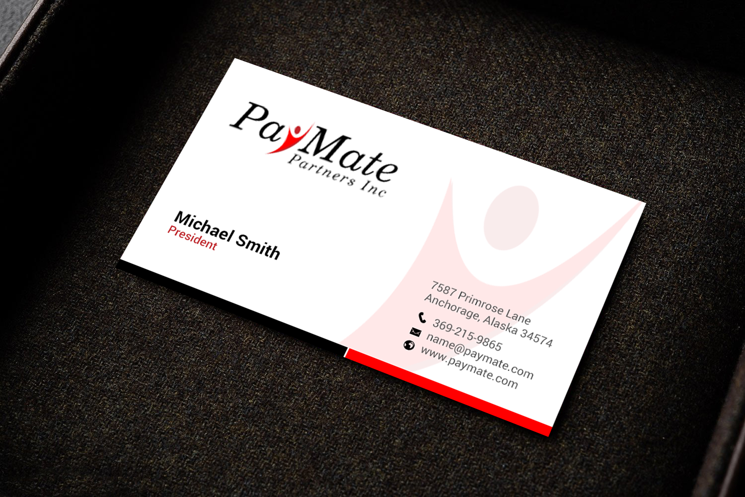 Business Card Design by chandrayaan.creative for PayMate Partners Inc | Design #22178749