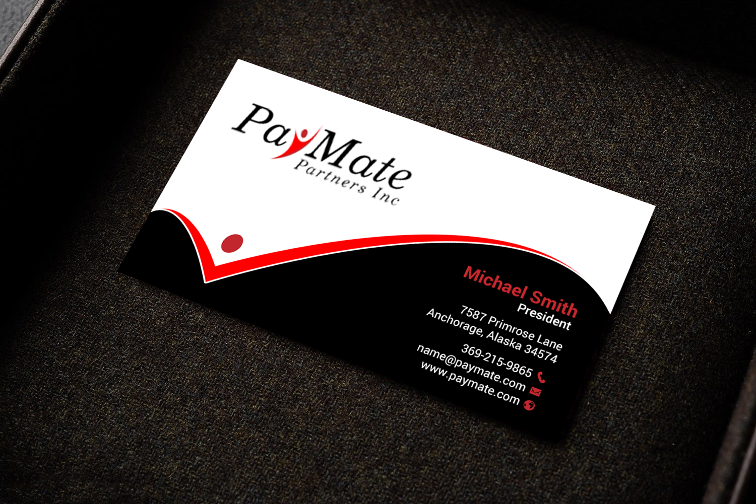 Business Card Design by chandrayaan.creative for PayMate Partners Inc | Design #22178751