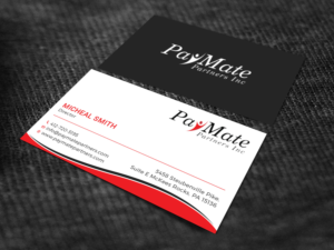 Business Card Design by Tripti Ranjan Gain for PayMate Partners Inc | Design: #22183246