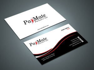 Business Card Design by zahidrabby.bigc for PayMate Partners Inc | Design: #22172620