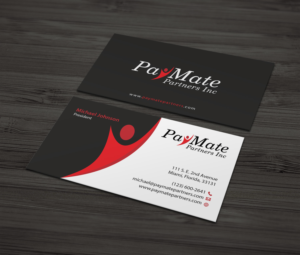 Business Card Design by MDesign for PayMate Partners Inc | Design: #22185448