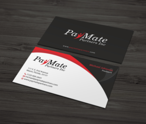 Business Card Design by MDesign for PayMate Partners Inc | Design: #22185450
