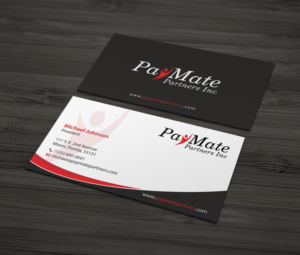 Business Card Design by MDesign for PayMate Partners Inc | Design: #22194286