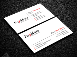 PayMate Partners Business Card Design | Diseño de Tarjeta de Presentación por Bold Pixels