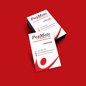 Business Card Design by SimbaLeo for PayMate Partners Inc | Design: #22196603