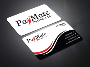 Visitenkarten-Design von Musa. A für PayMate Partners Inc | Design: #22193355