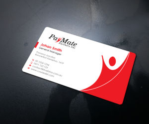 Business Card Design by Uttom 2 for PayMate Partners Inc | Design: #22183278