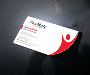 Business Card Design by Uttom 2 for PayMate Partners Inc | Design: #22183279