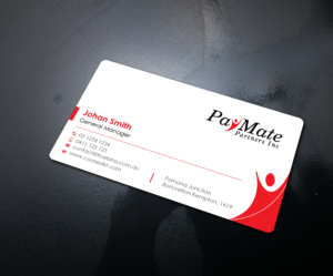 Business Card Design by Uttom 2 for PayMate Partners Inc | Design: #22183288