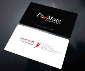 Business Card Design by Uttom 2 for PayMate Partners Inc | Design: #22193226
