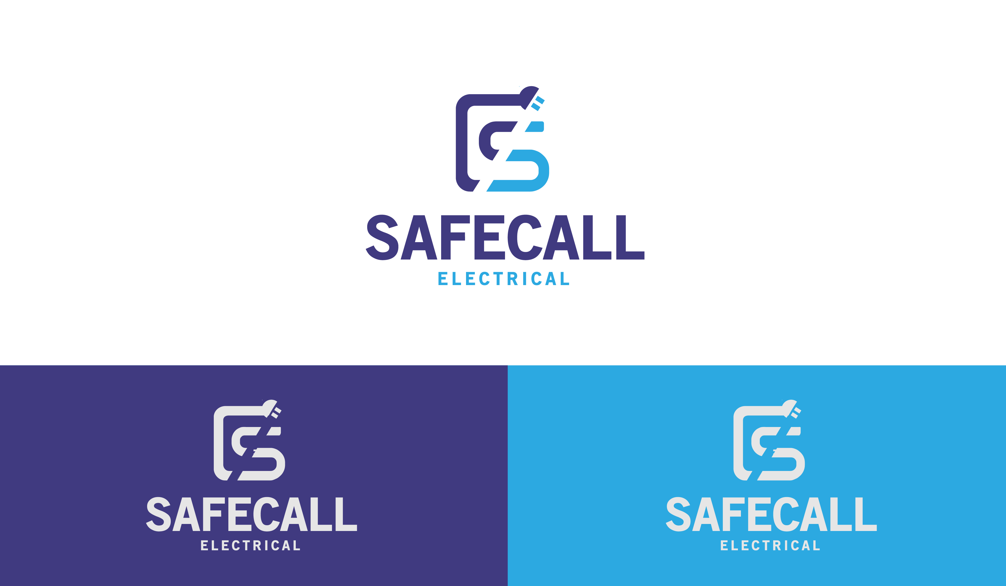 Logo Design by Ak4li™ for safecall electrical services | Design #22177413