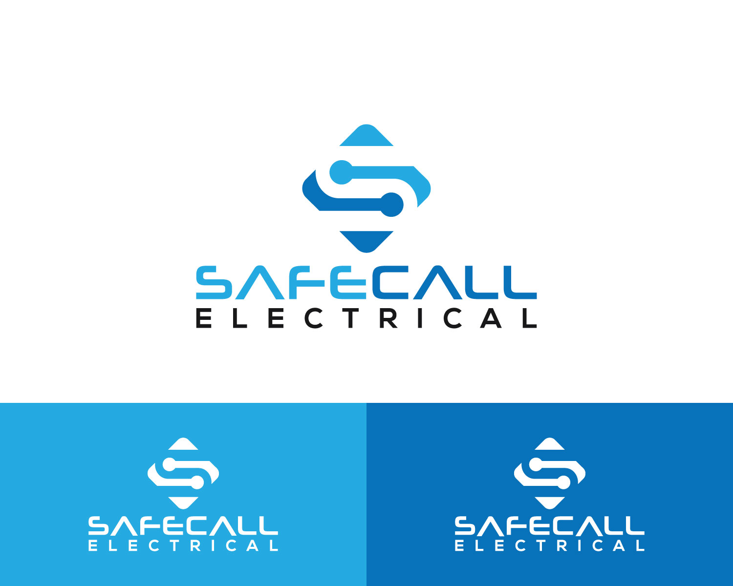 Logo Design by MAWBM for safecall electrical services | Design #22186511