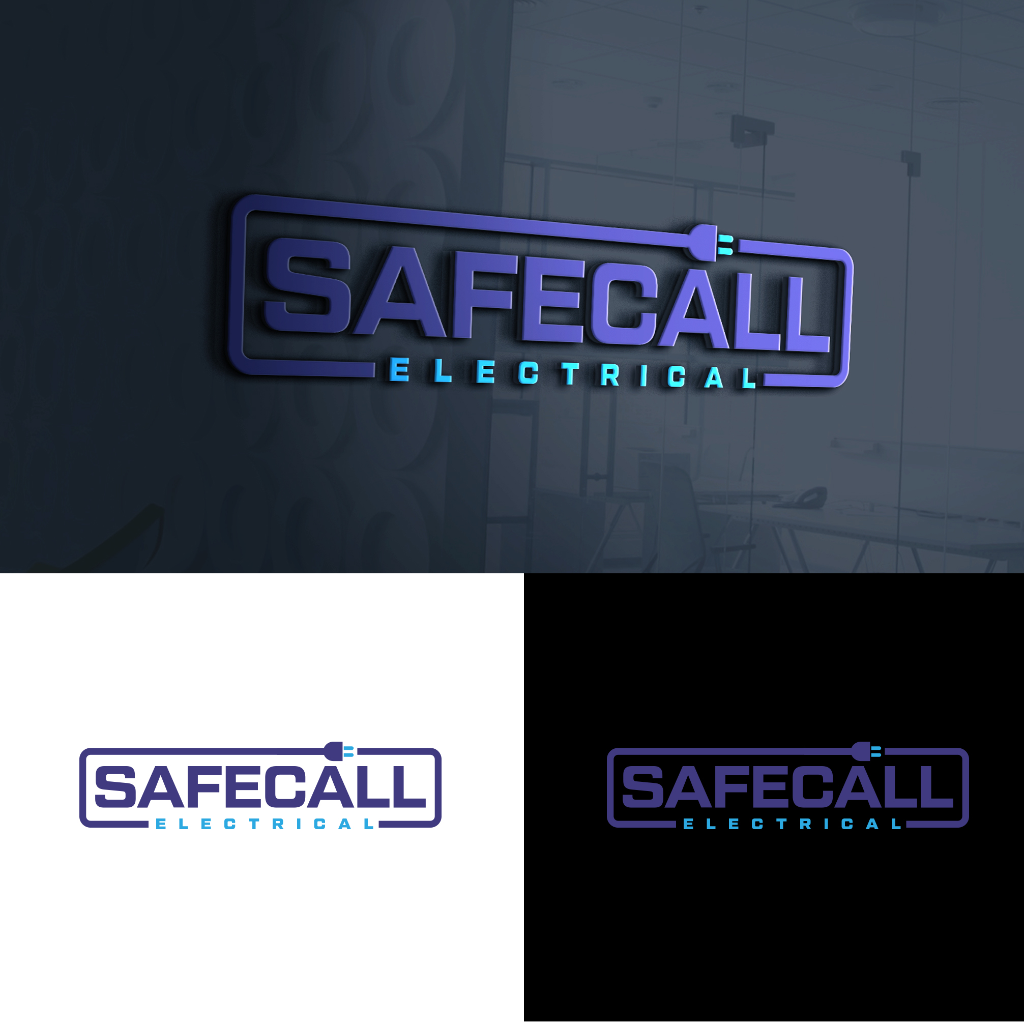 Logo Design by Julogo for safecall electrical services | Design #22183117