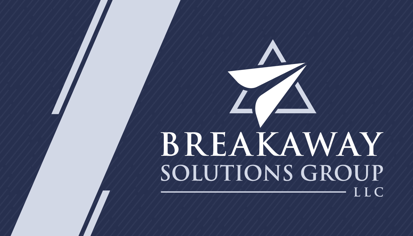 Visitenkarten-Design von Fusionex Studio für Breakaway Solutions Group, LLC | Design #22173260
