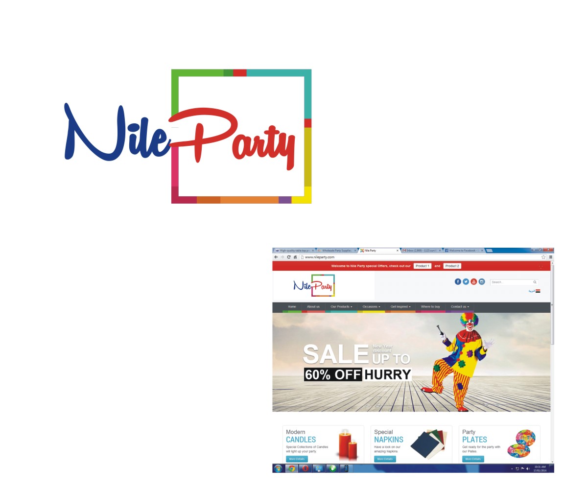 Logo Design by Falguni for Nile Herlitz SAE | Design #2969241