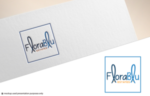FloraBlu Estates | Logo Design by Juli creation