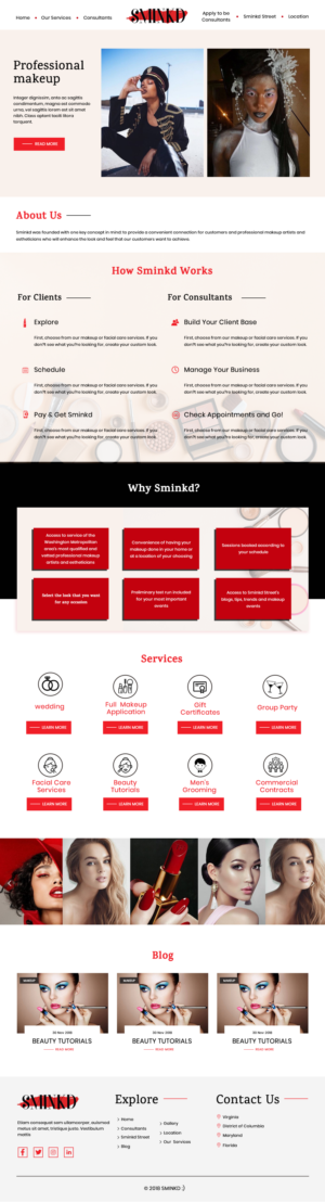 Web Design by Viranidevelopers