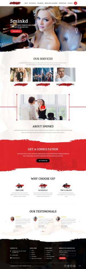Web Design by pb for Amy Boyack | Design: #22179926