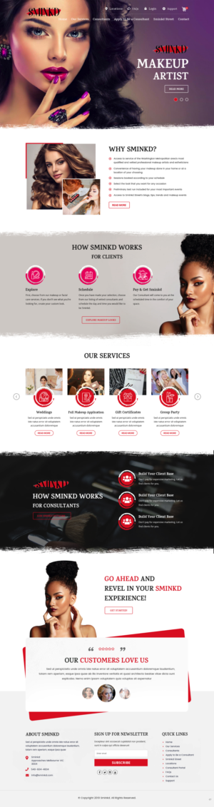 Web Design by pb for Amy Boyack | Design: #22179927