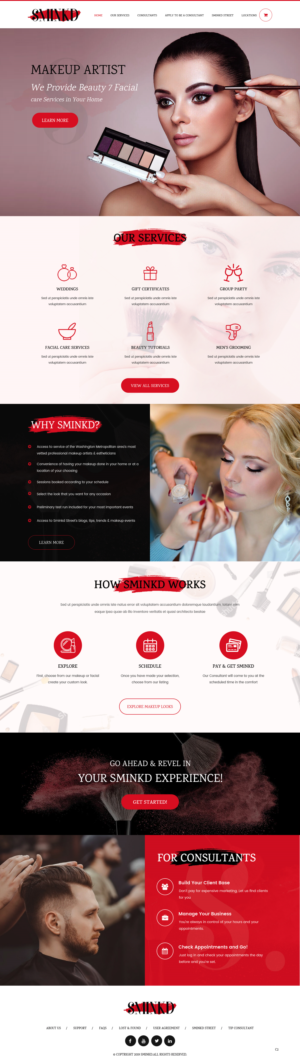 Web Design by pb for Amy Boyack | Design: #22179929