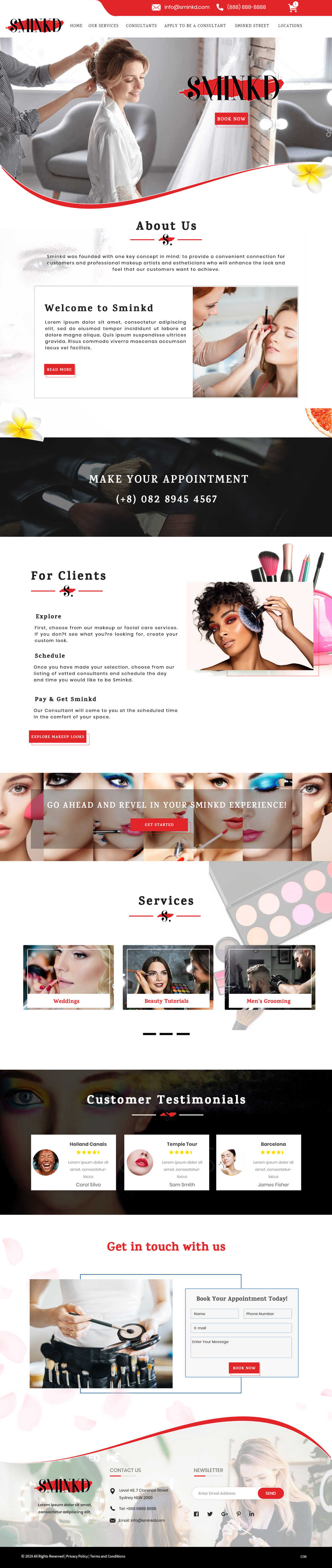Web Design by pb for Amy Boyack | Design #22179933