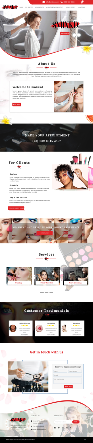 Web Design by pb for Amy Boyack | Design: #22179933