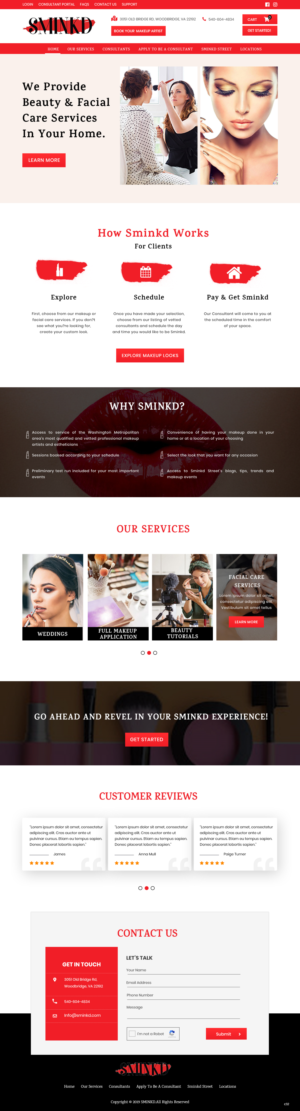 Web Design by pb for Amy Boyack | Design: #22179935