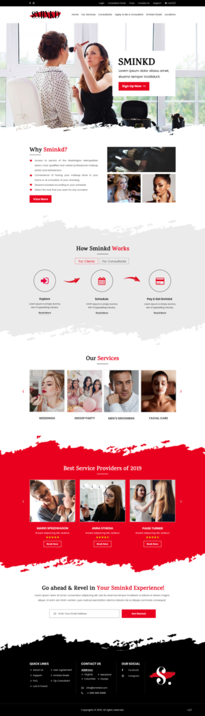 Web Design by pb for Amy Boyack | Design: #22179936