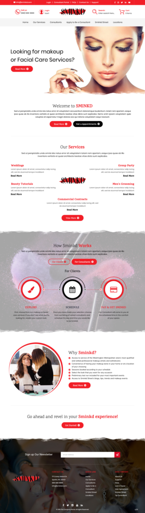Web Design by pb for Amy Boyack | Design: #22179937