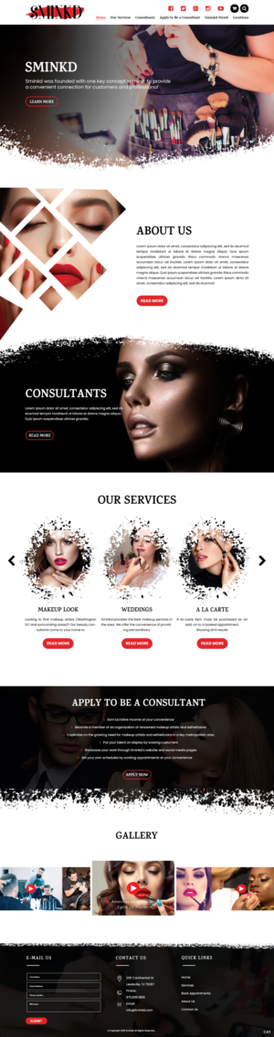 Web Design by pb for Amy Boyack | Design: #22179948