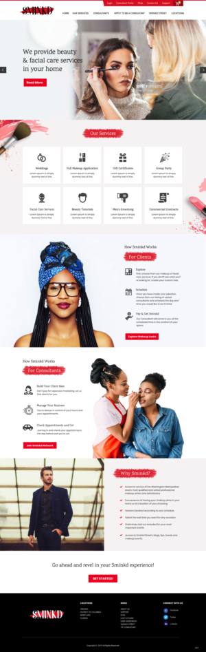 Web Design by pb for Amy Boyack | Design: #22179950