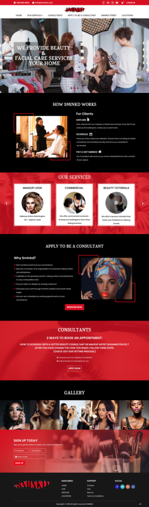 Web Design by pb for Amy Boyack | Design: #22186854