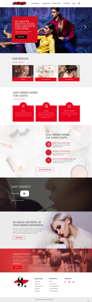 Web Design by pb for Amy Boyack | Design: #22306035