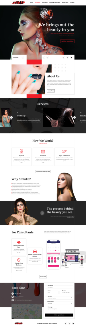 Web Design by rightway for Amy Boyack | Design: #22180200
