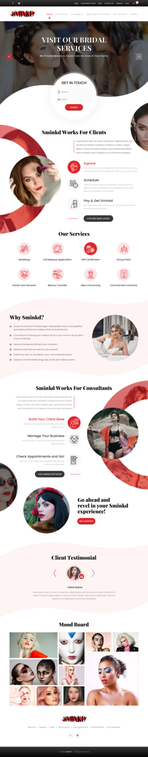 Web Design by rightway for Amy Boyack | Design: #22180204
