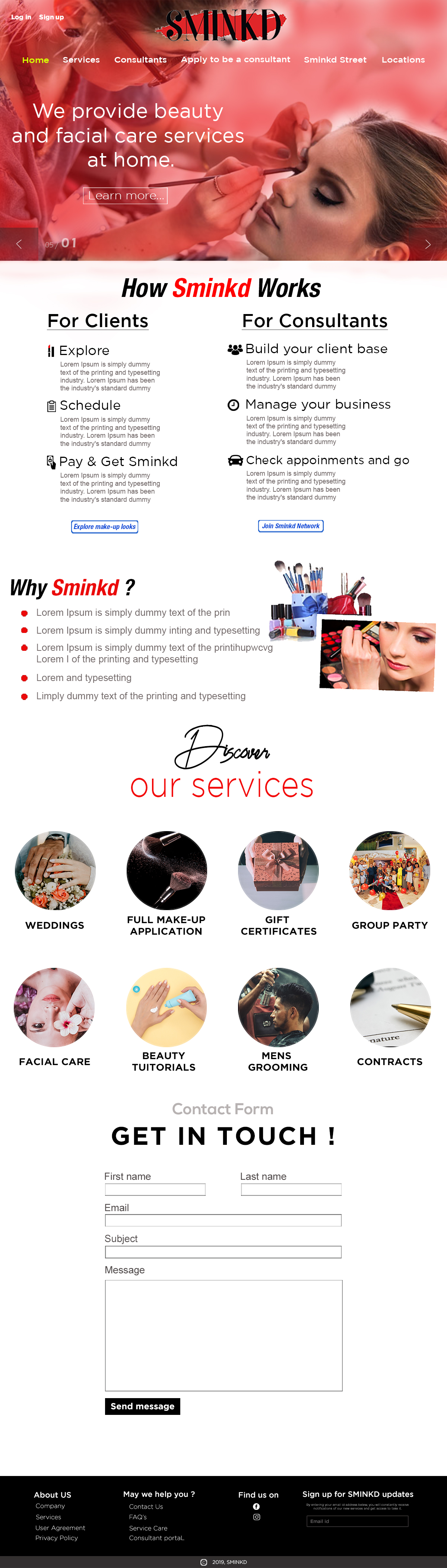 Web Design by Israfil 13 for Amy Boyack | Design #22225042