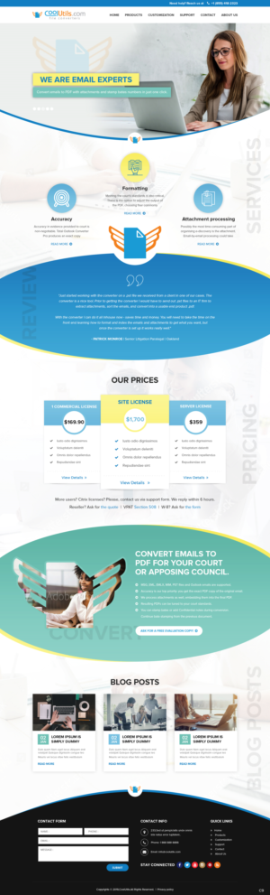 Web Design by pb for this project | Design: #22179959