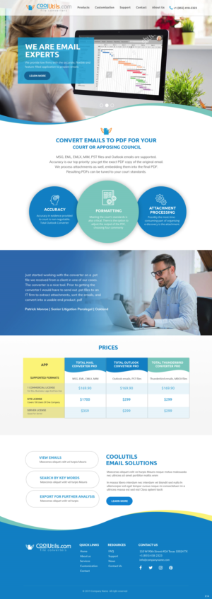 Web Design by pb for this project | Design: #22179980