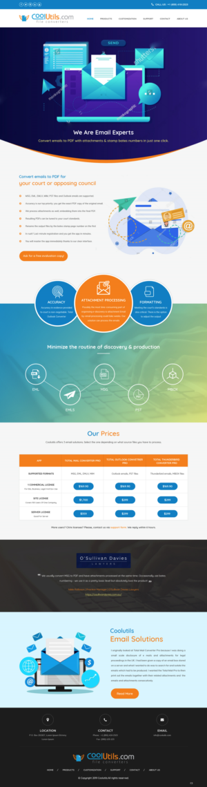 Web Design by pb for this project | Design: #22180073