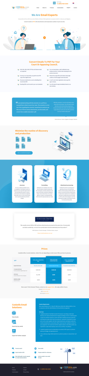 Redesign My Old Site 1 Page At A time | Web Design par SAC-D