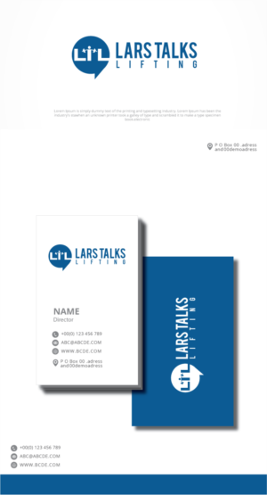 LTL or Lars Talks Lifting | Logo Design by graphicevolution