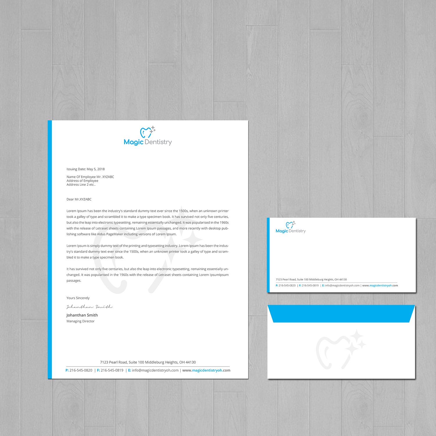 Stationery Design by Creations Box 2015 for BDE Group | Design #22185347