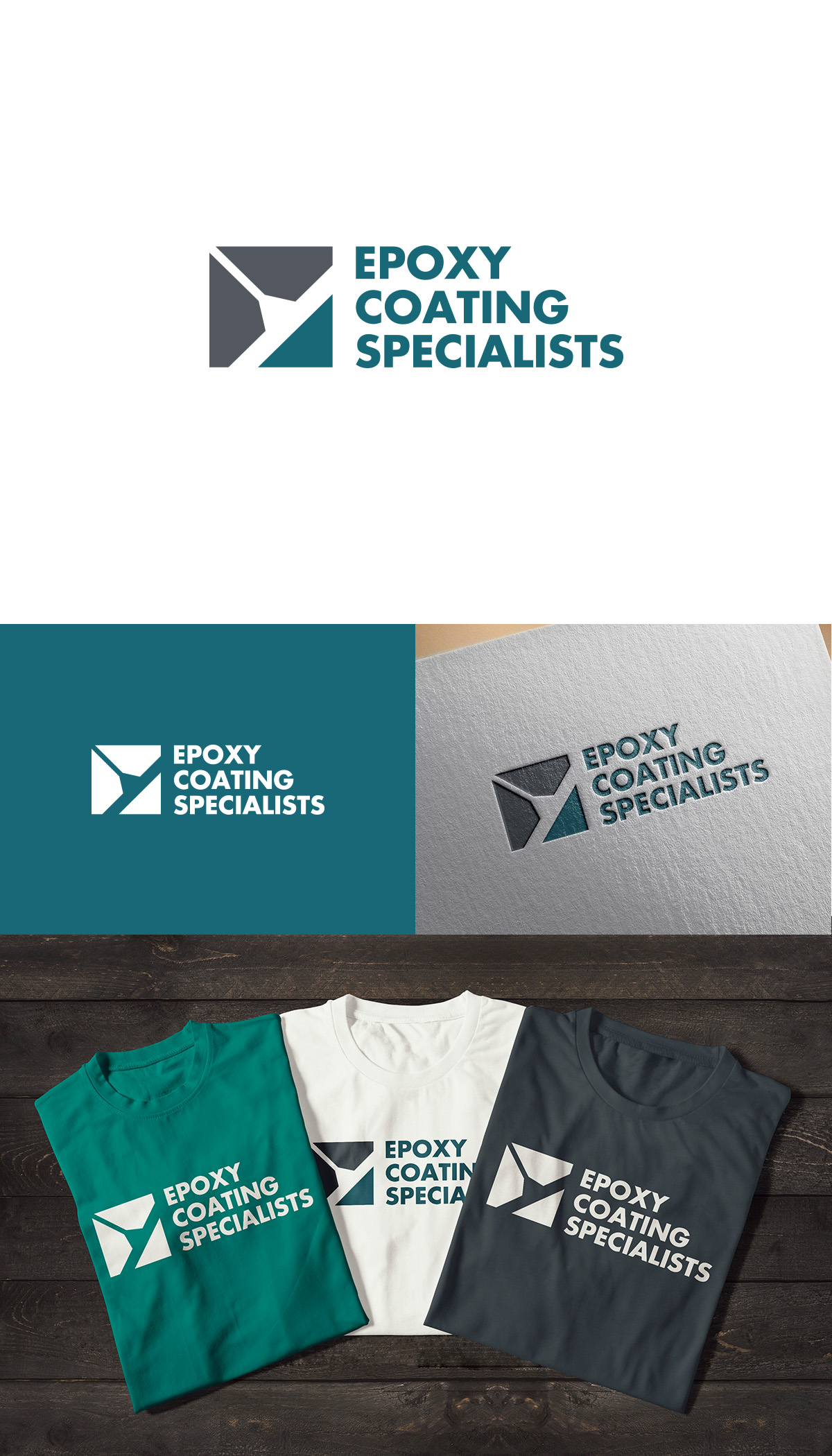 Logo Design by happybrain design for Epoxy Coating Specialists | Design #22213955