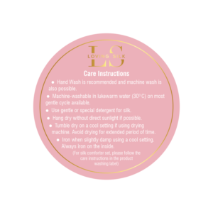 Loving Silk packaging/logo & care instruction card | Packaging Design by Akshar Shailesh