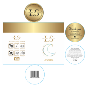 Verpackungs-Design von Polina_pro für Loving Silk Co | Design: #22281295