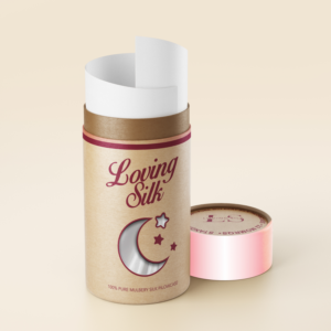 Loving Silk packaging/logo & care instruction card | Packaging Design by ajeesh.in