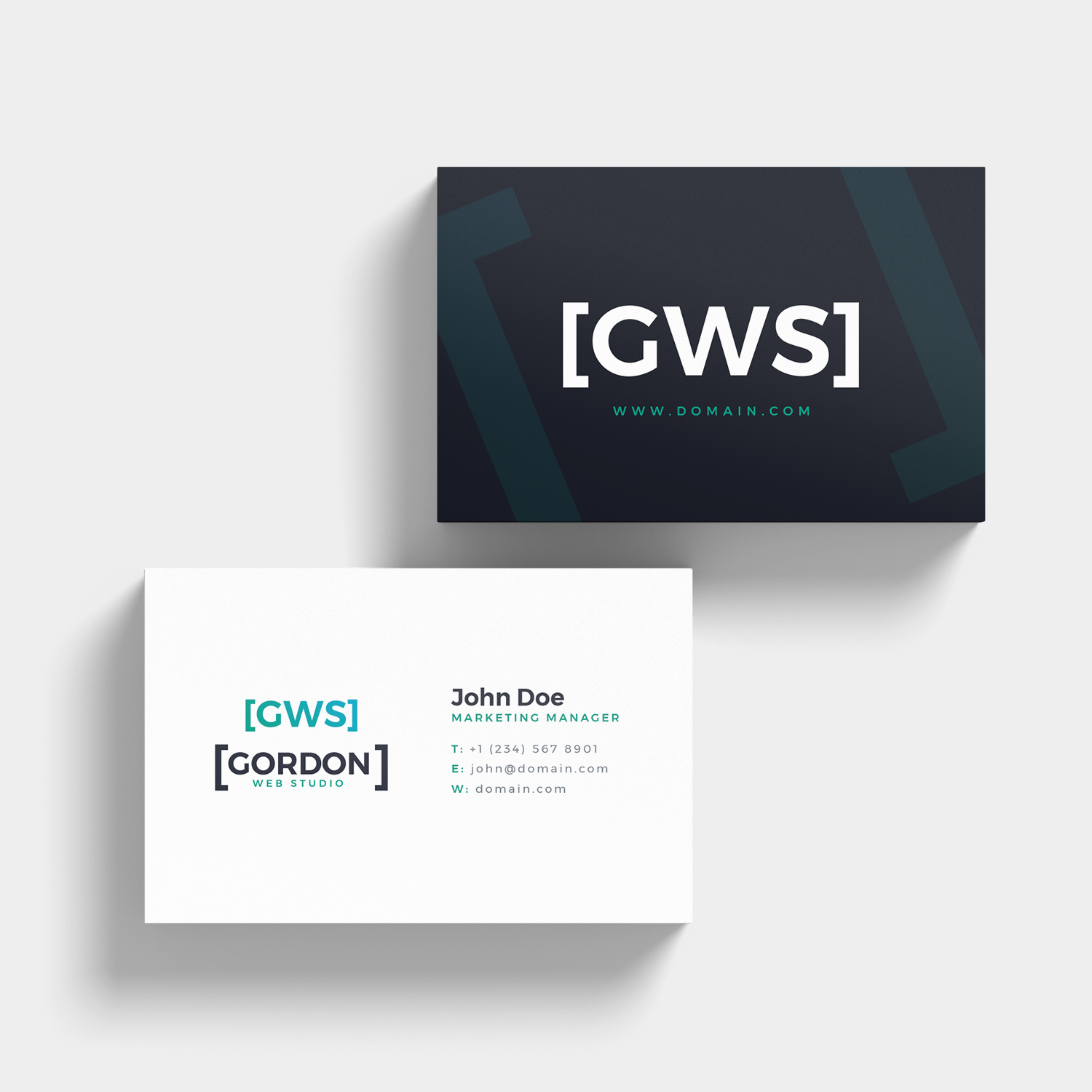Logo Design by Tiago Pereira for Gordon Web Studio | Design #22180309