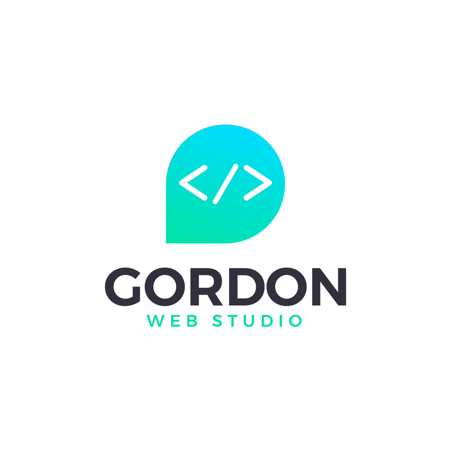 Logo Design by Tiago Pereira for Gordon Web Studio | Design #22180466