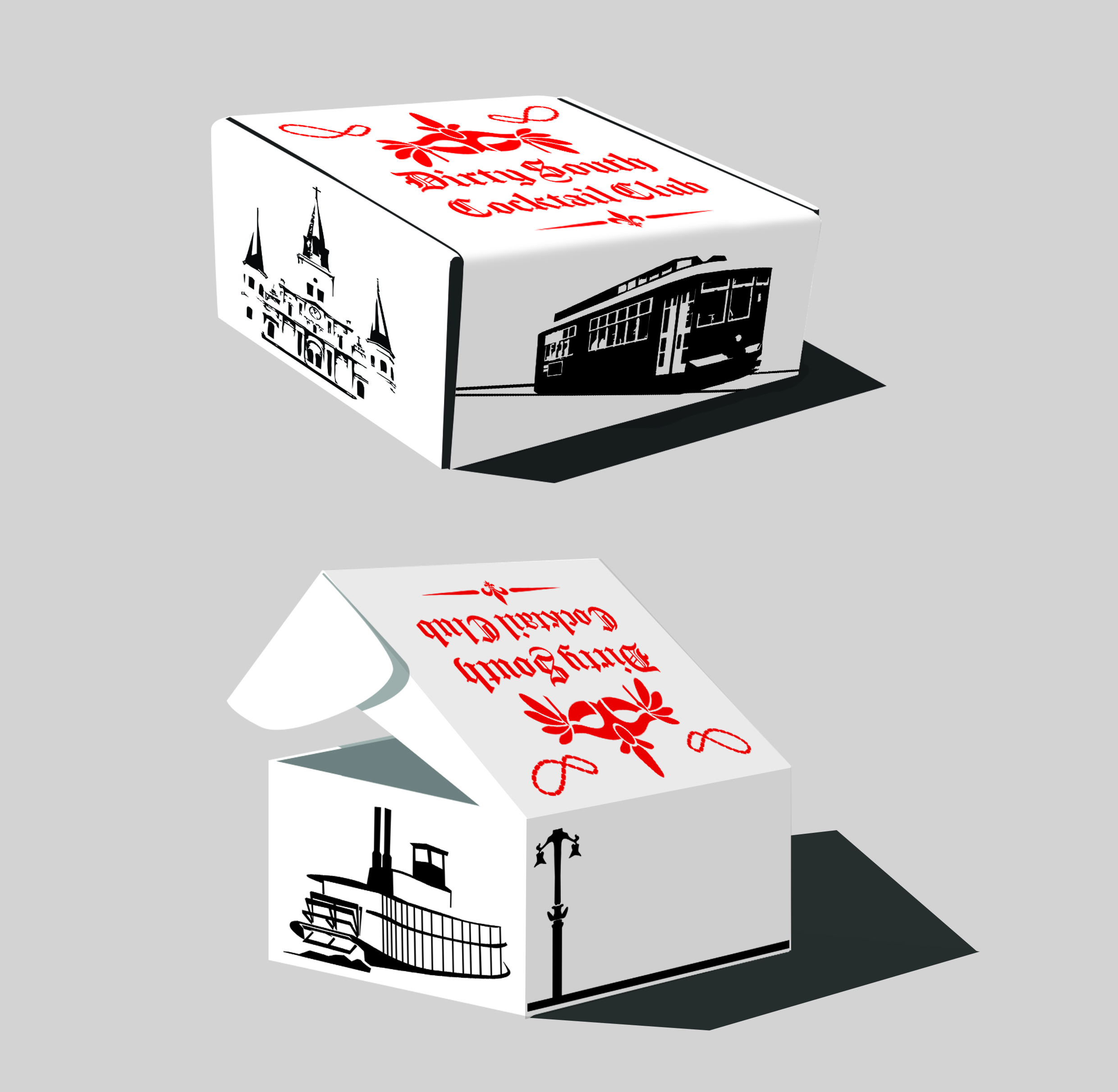 Packaging Design by Bogai for Dirty South Cocktail Club | Design #22261806